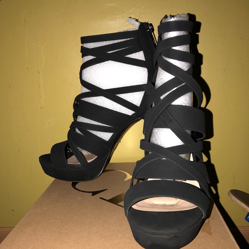 Black heels